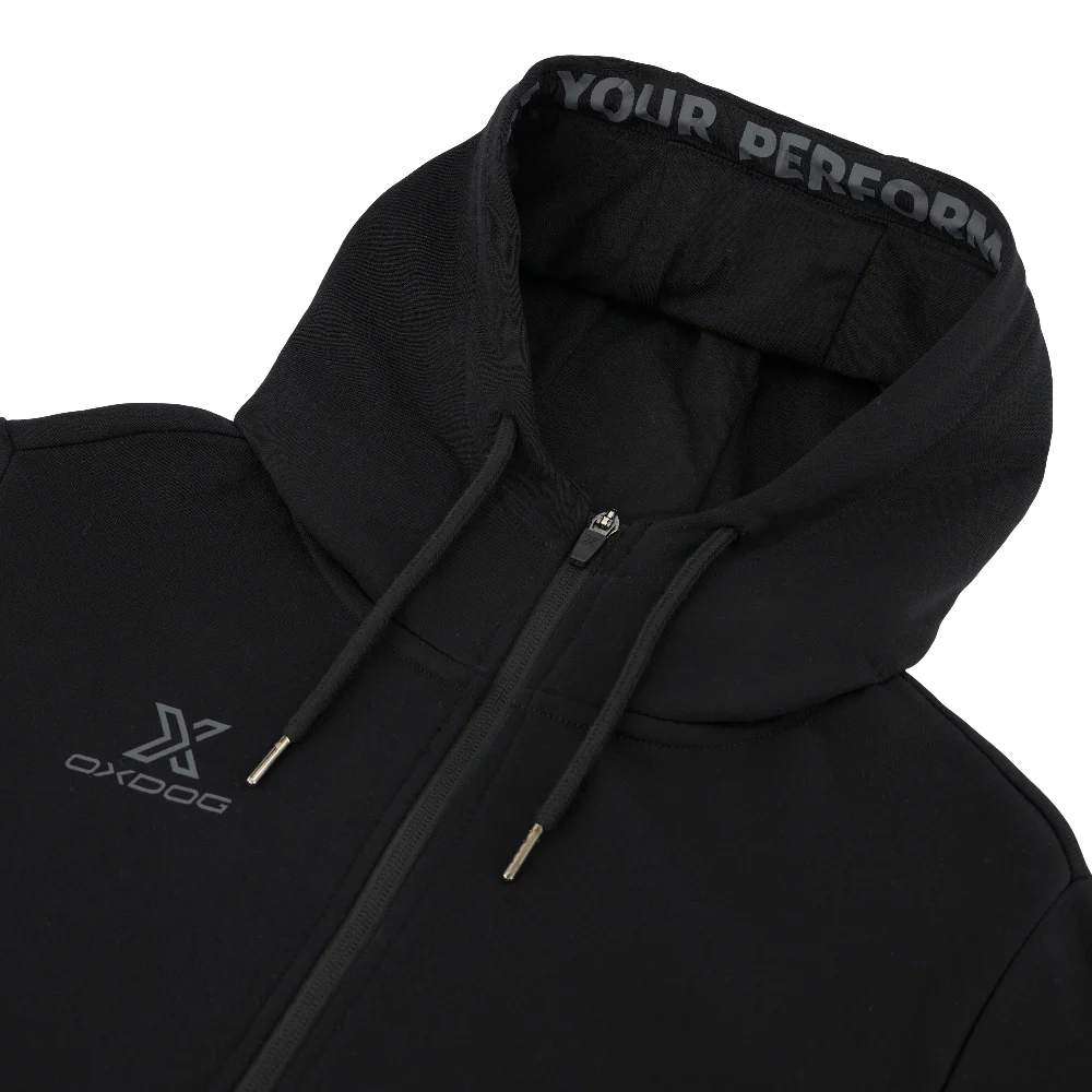 OXDOG Seattle Zip Hoodie - Black - Image 3