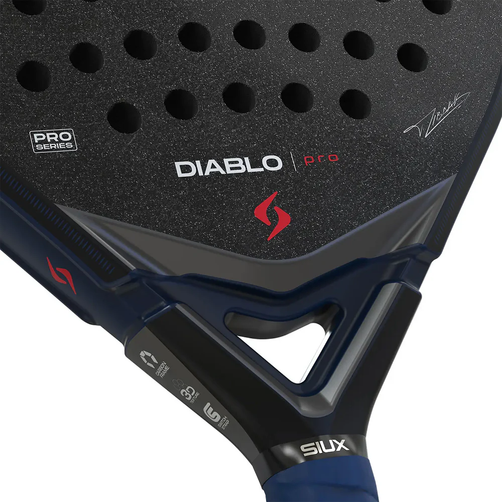 Siux Diablo Pro Padel Racket - Night Blue - 2026 - Image 4