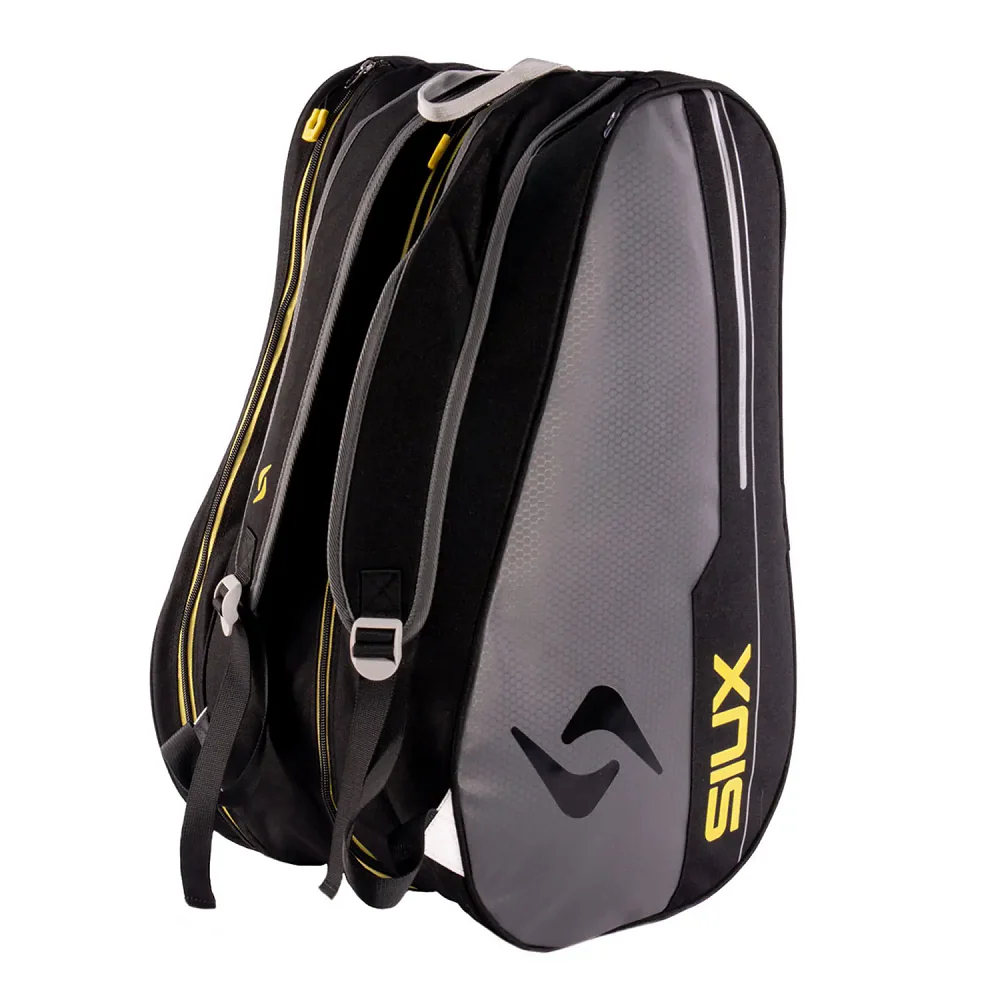 Siux Pulse Padel Bag - Black/Yellow - Image 2