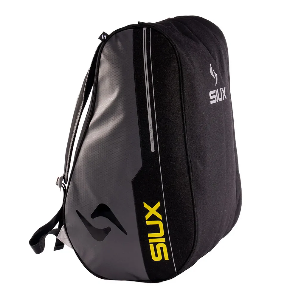 Siux Pulse Padel Bag - Black/Yellow - Image 3