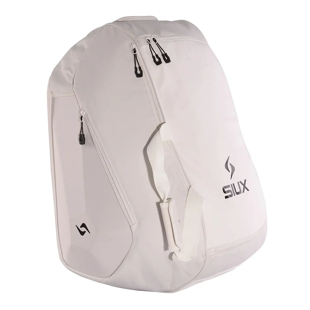 Siux Tour Padel Racket Bag - White - Image 2