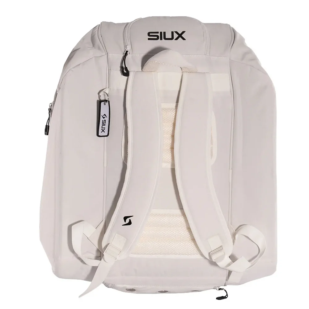 Siux Tour Padel Racket Bag - White - Image 4