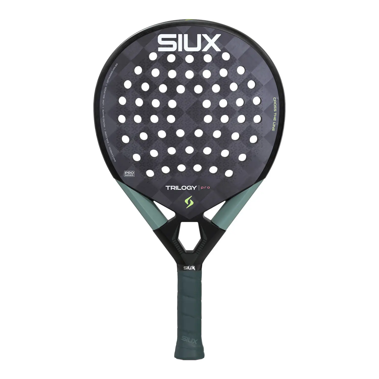 Siux Trilogy Pro Noir Padel Racket - 2026