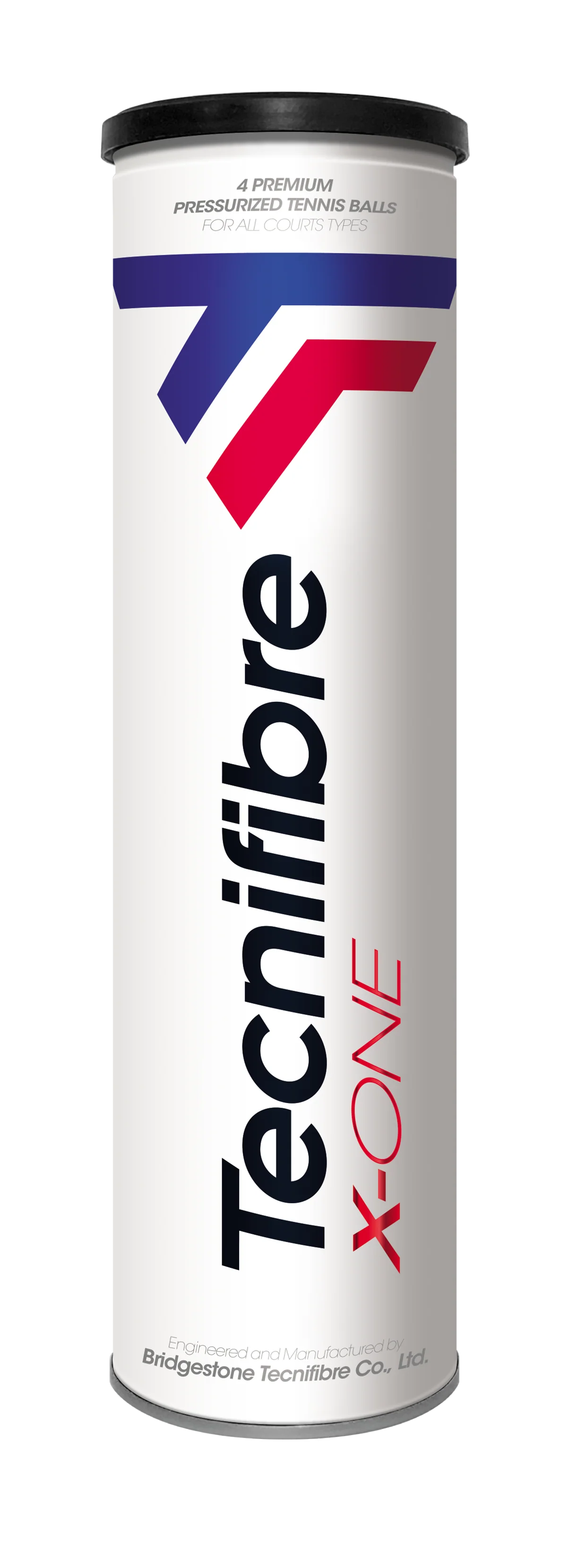 Tecnifibre X-One Tennis Balls - 4 Ball Can