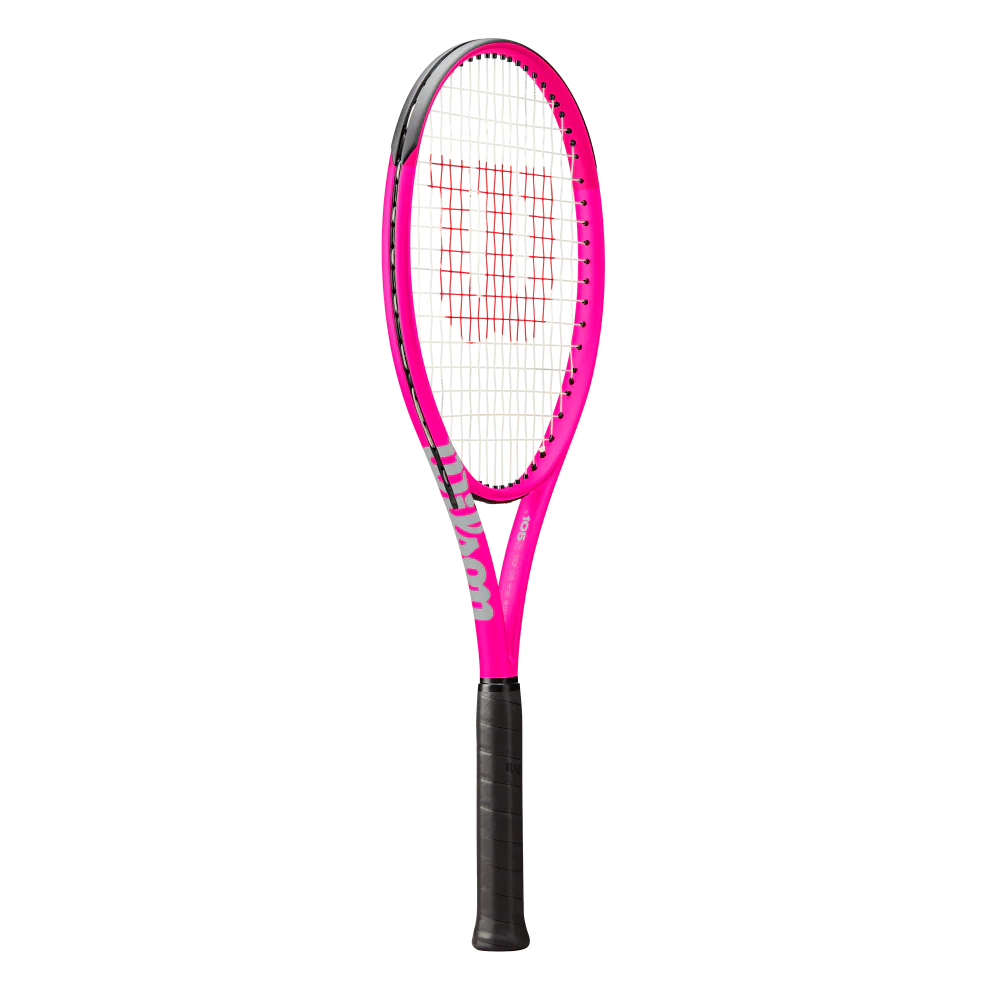 Wilson Burn PINK 105S Tennis Racket - Strung - Image 2