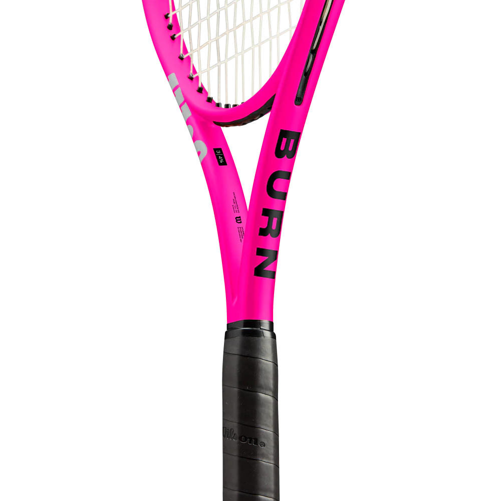 Wilson Burn PINK 105S Tennis Racket - Strung - Image 3