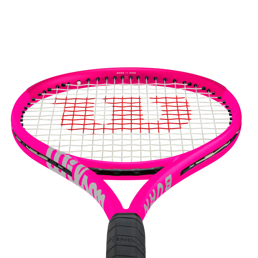 Wilson Burn PINK 105S Tennis Racket - Strung - Image 4