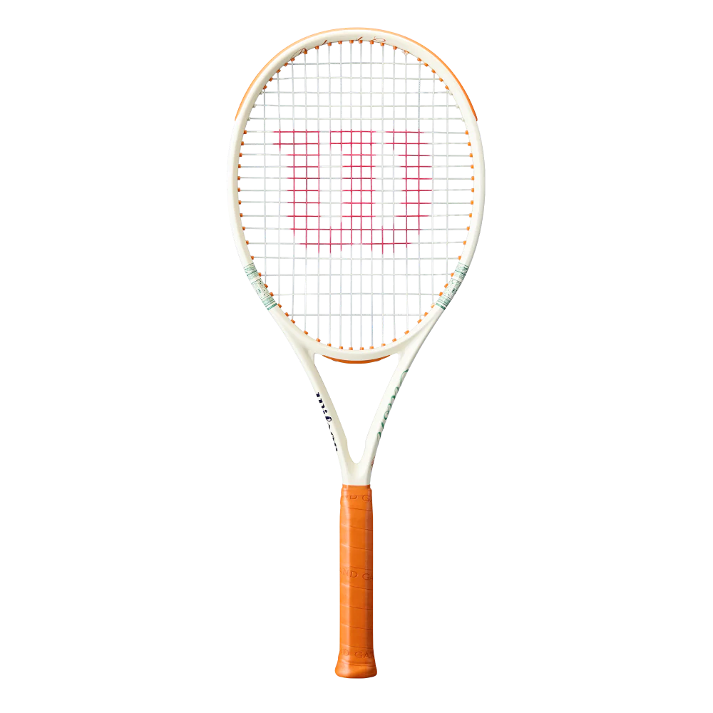 Wilson Clash 100L V3 Roland Garros Tennis Racket - Frame Only - 2026