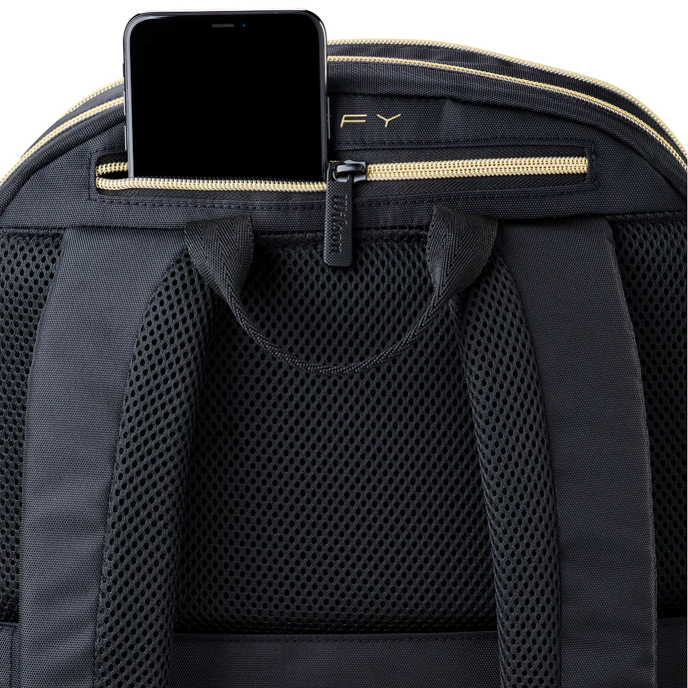 Wilson Defy V1 Padel Backpack - Black/Gold - Image 6