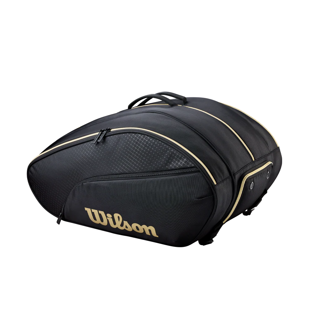Wilson Defy V1 Padel Bag - Black/Gold - Image 2