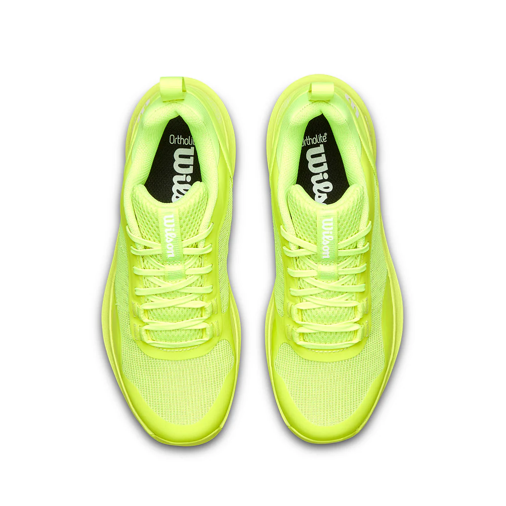 Wilson Hurakn Pro V2 Men's Padel Shoes - Safety Yellow - Image 4