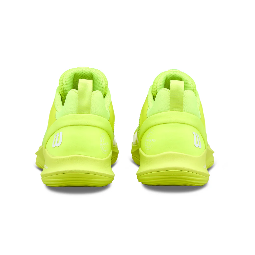 Wilson Hurakn Pro V2 Men's Padel Shoes - Safety Yellow - Image 5