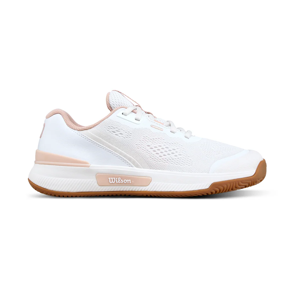 Wilson Intrigue Pro Women's Tennis Shoes - White/Cameo Rose/Gum - 2026