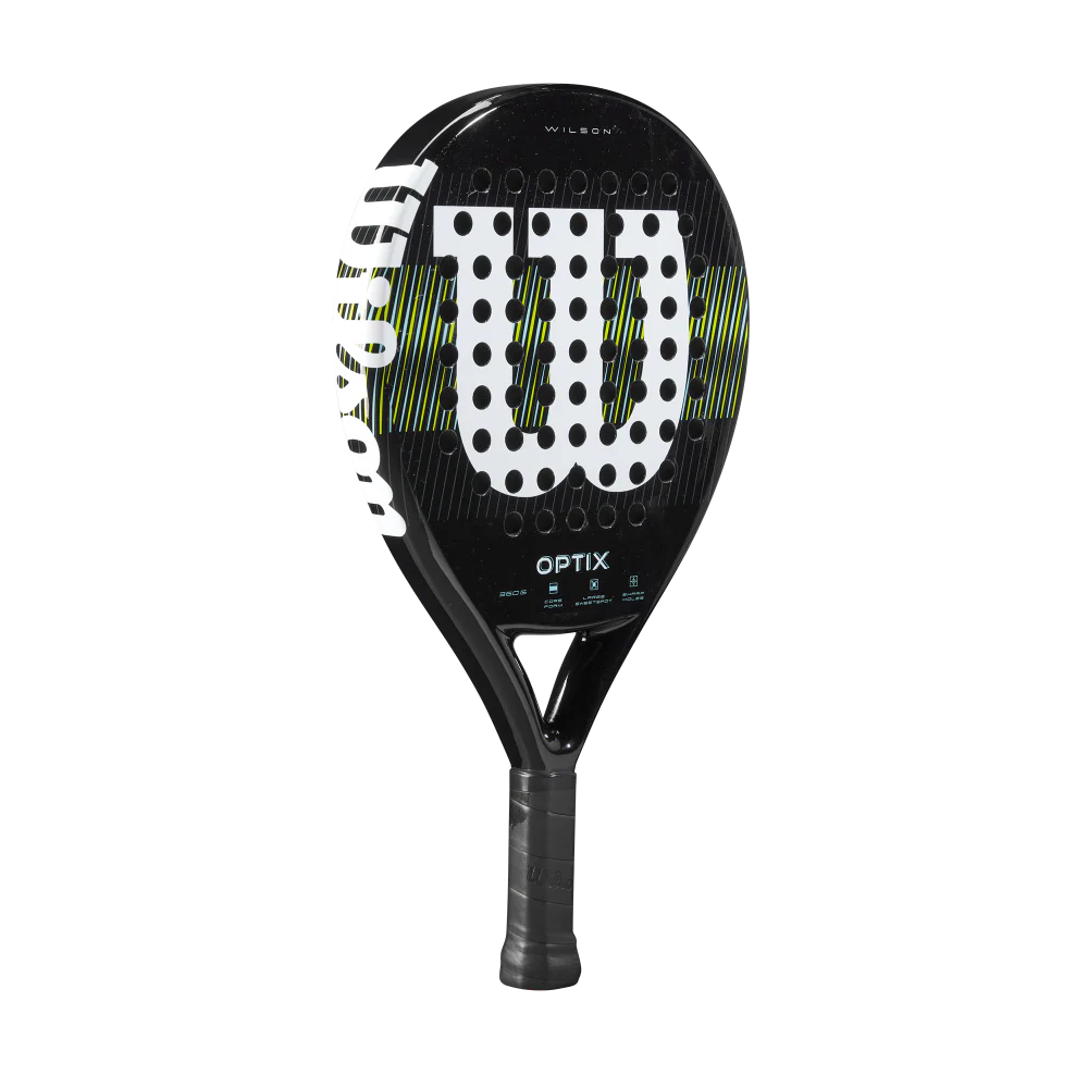 Wilson Optix V1 Padel Racket - Black - Image 2