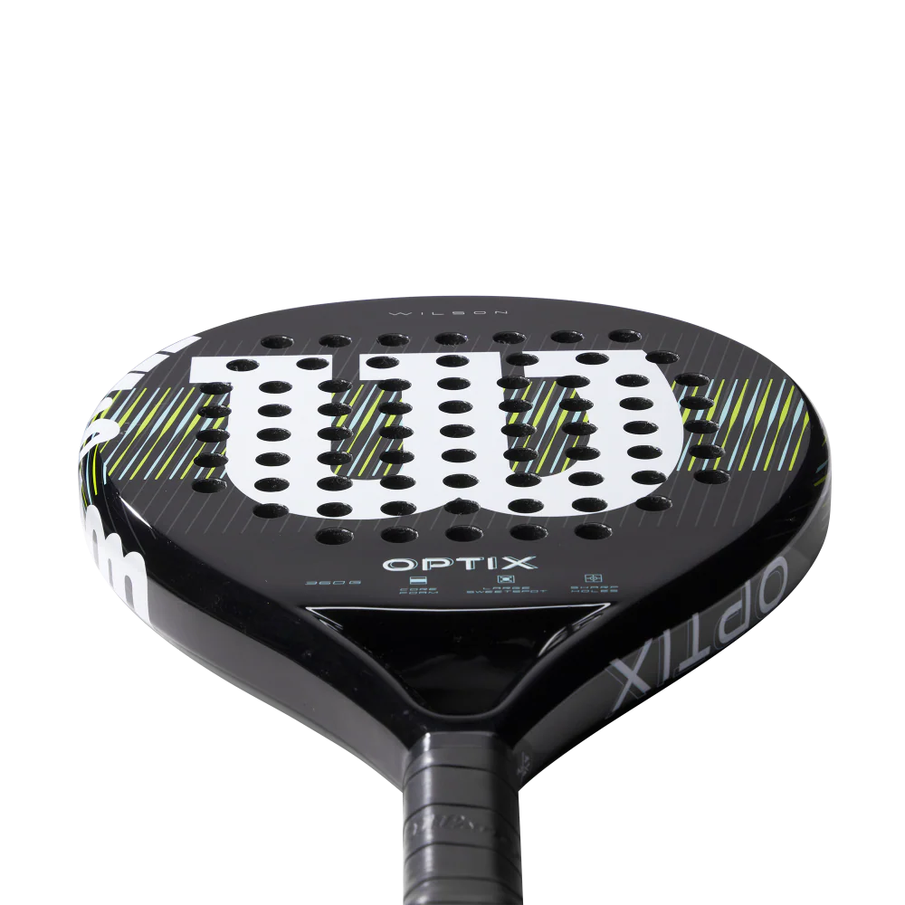 Wilson Optix V1 Padel Racket - Black - Image 3