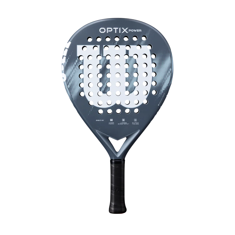 Wilson Optix V2 Power Padel Racket - Grey - 2026