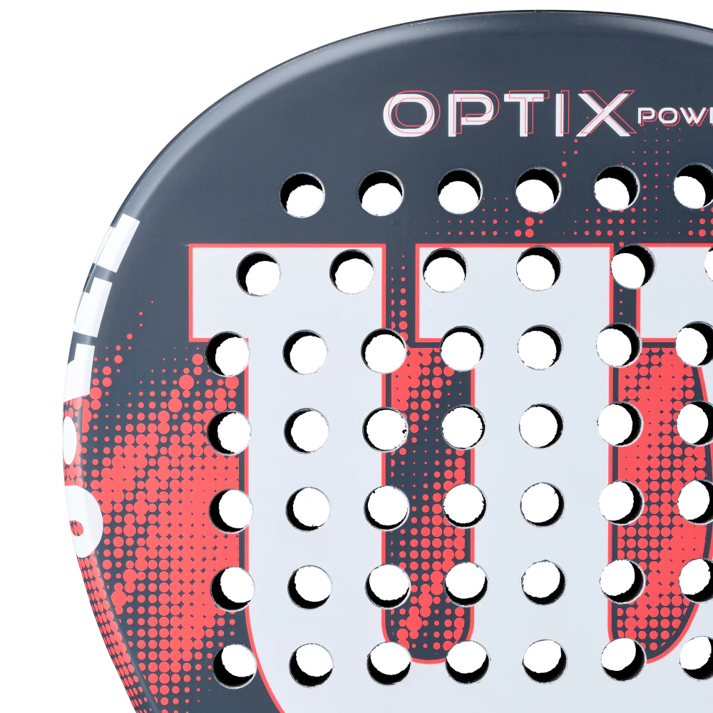 Wilson Optix V2 Power Padel Racket - Red - 2026 - Image 5