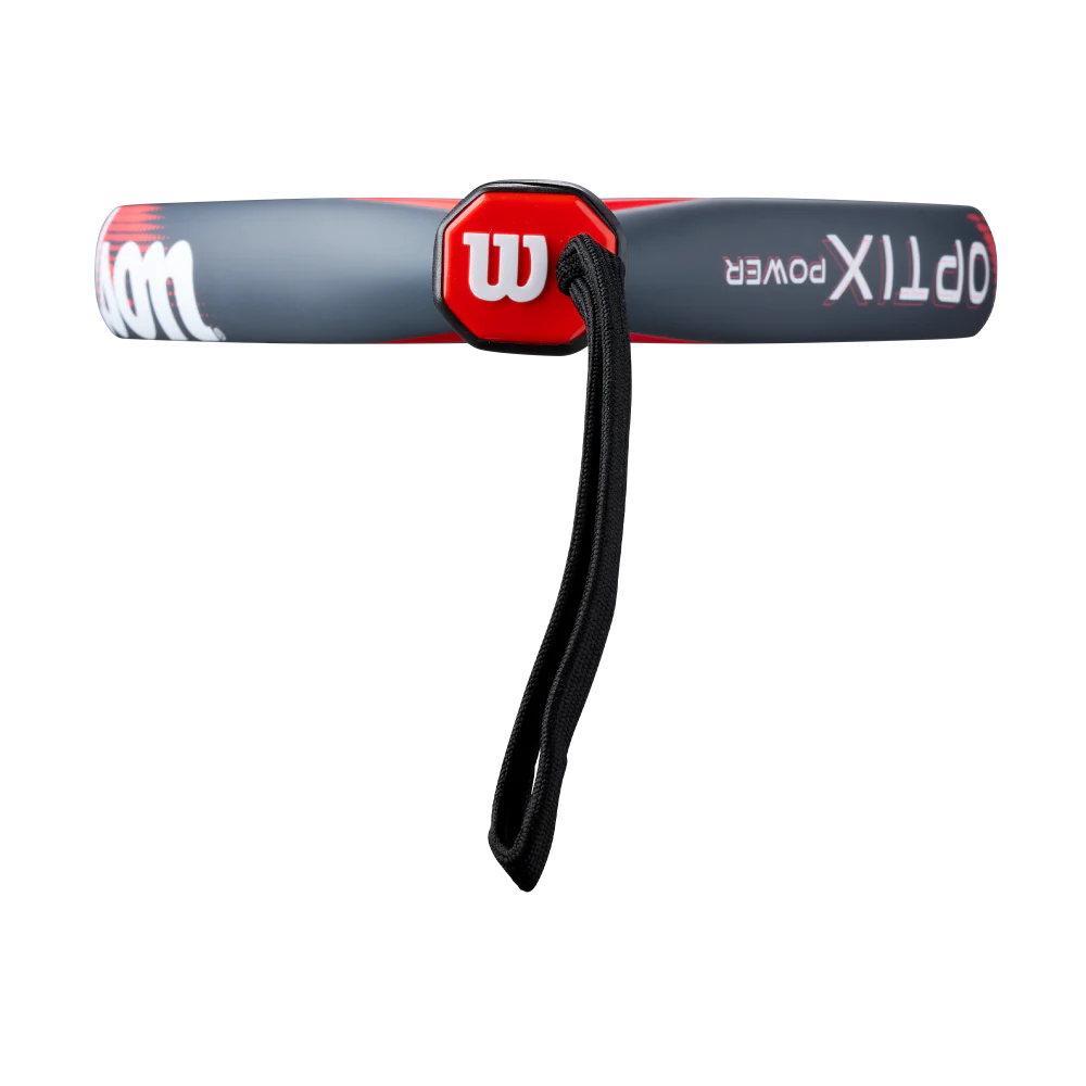 Wilson Optix V2 Power Padel Racket - Red - 2026 - Image 6