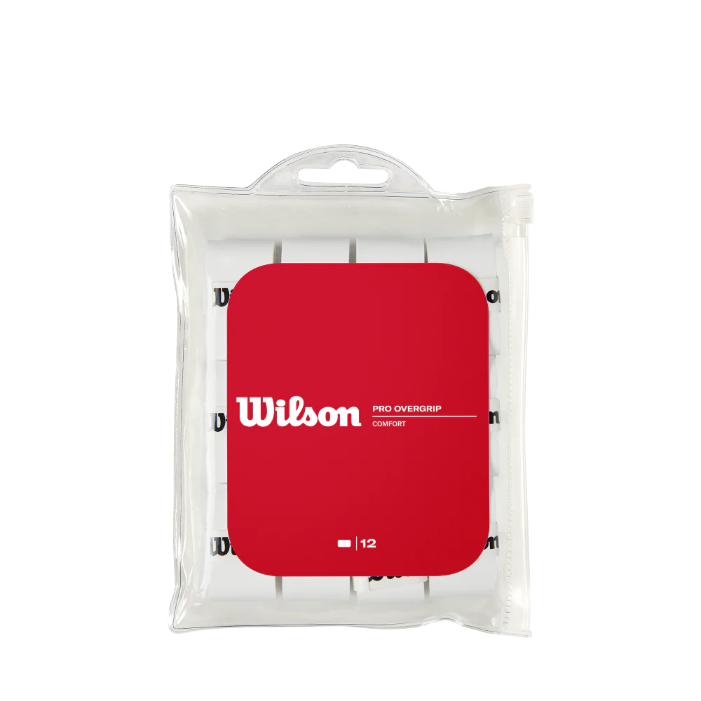 Wilson Pro Overgrip - Pack of 12 Grips - Comfort