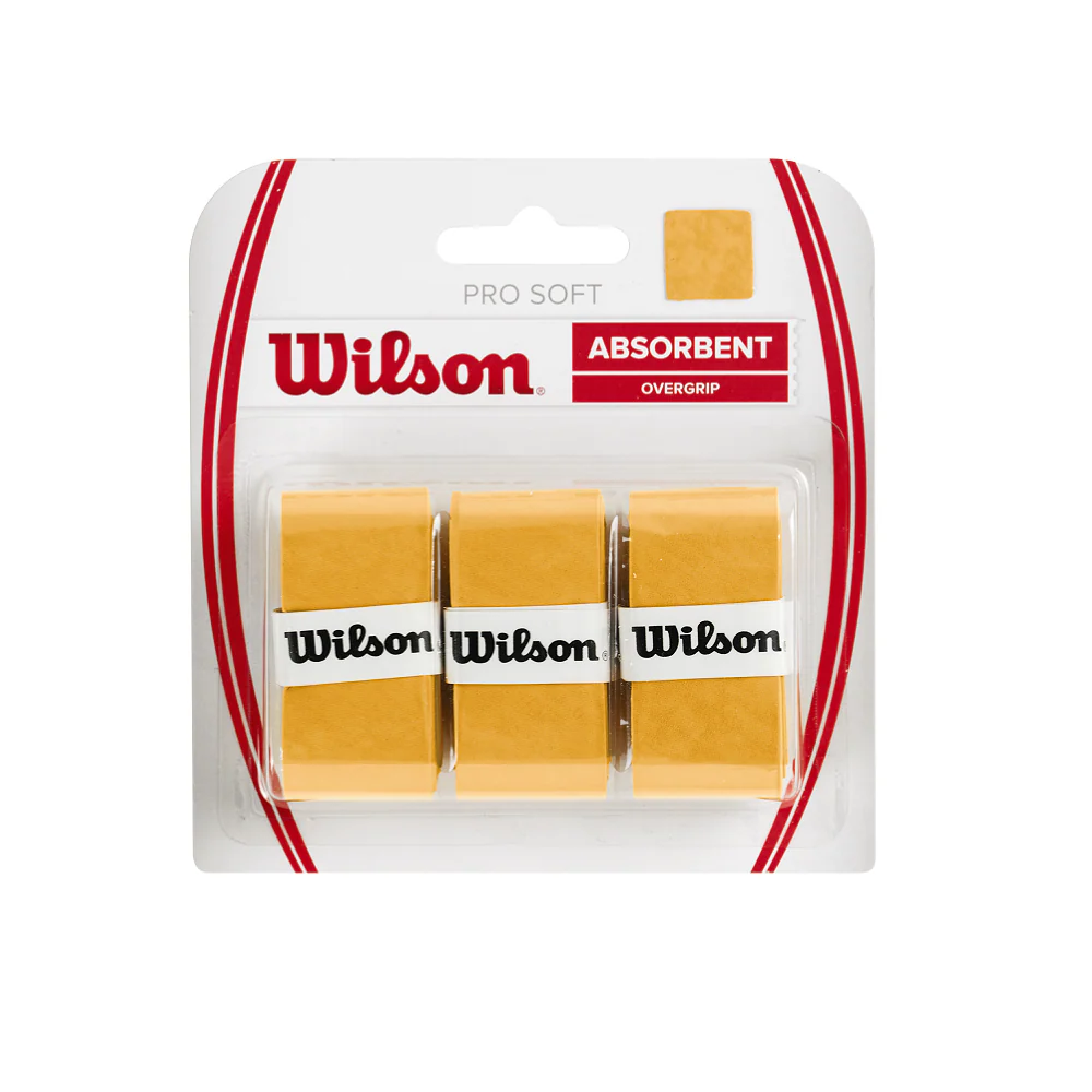 Wilson Pro Soft Overgrip - Pack of 3 Grips - Absorbent - Image 2