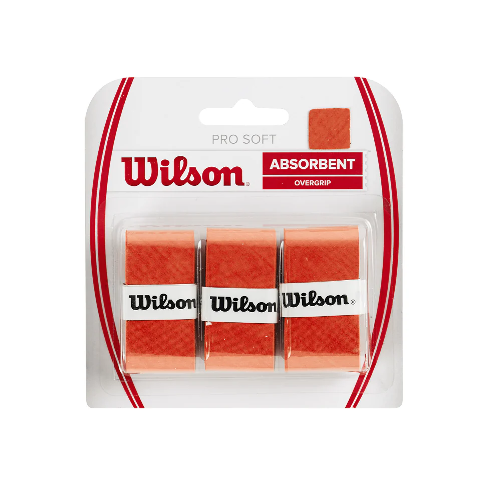 Wilson Pro Soft Overgrip - Pack of 3 Grips - Absorbent - Image 3
