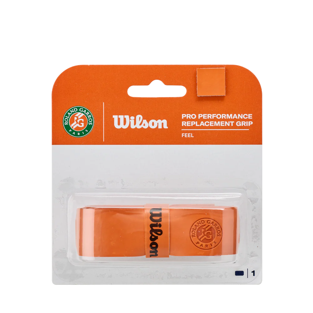 Wilson Pro Performance Feel Replacement Grip - Roland Garros