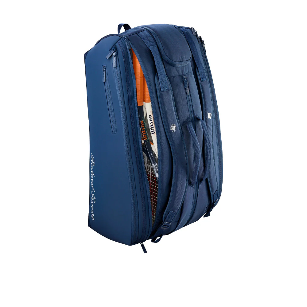 Wilson Roland Garros 15 Tennis Racket Bag - Session de Soirée - 2026 - Image 3