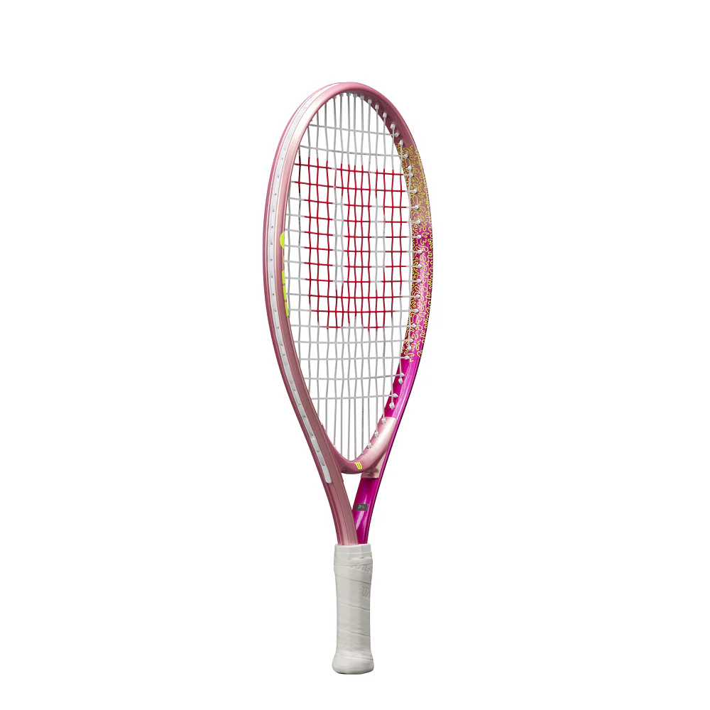 Wilson Intrigue 19" Pink Junior Tennis Racket - Image 2