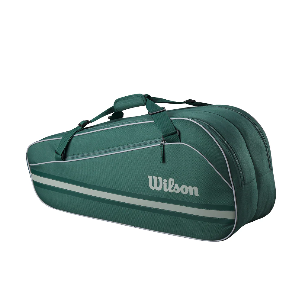 Wilson Team 6 Tennis Racket Bag - Green - 2026 - Image 2