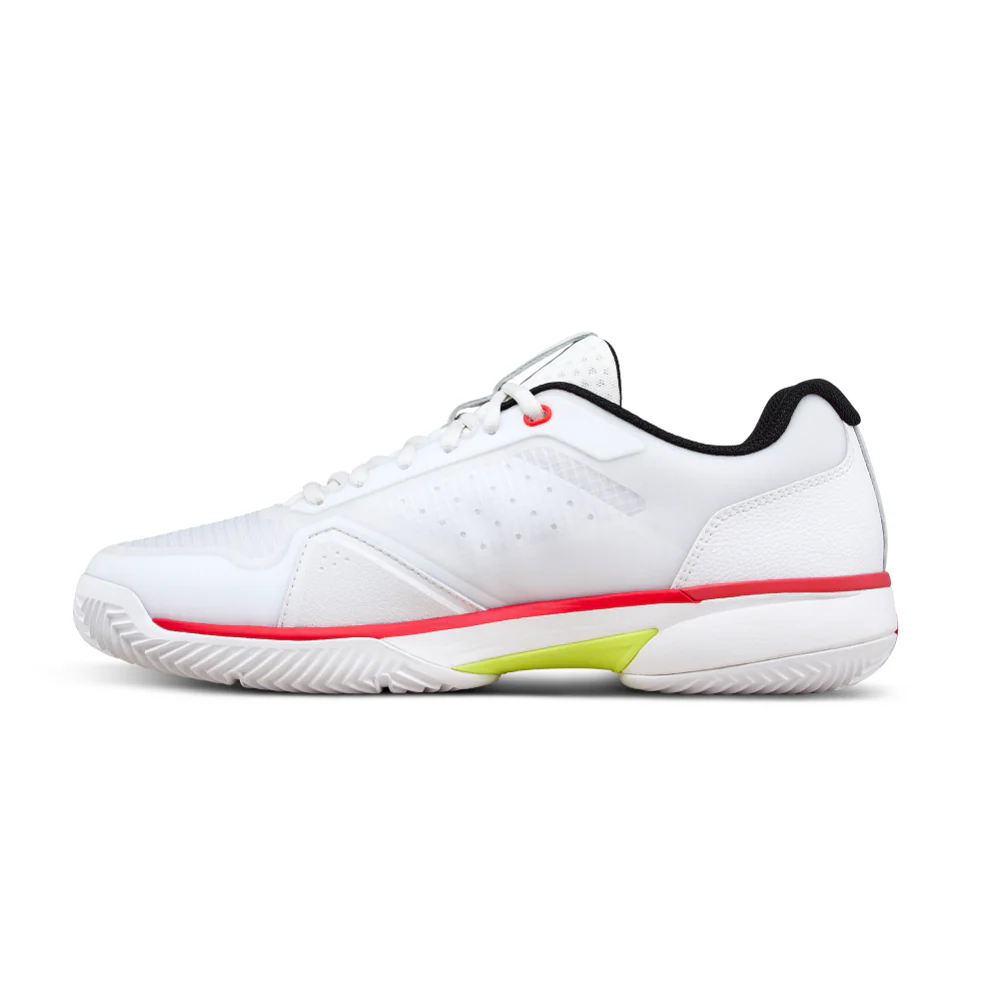Wilson Rush Lite 5 Men's Tennis Shoe - White/Black/Infrared - 2026 - Image 2
