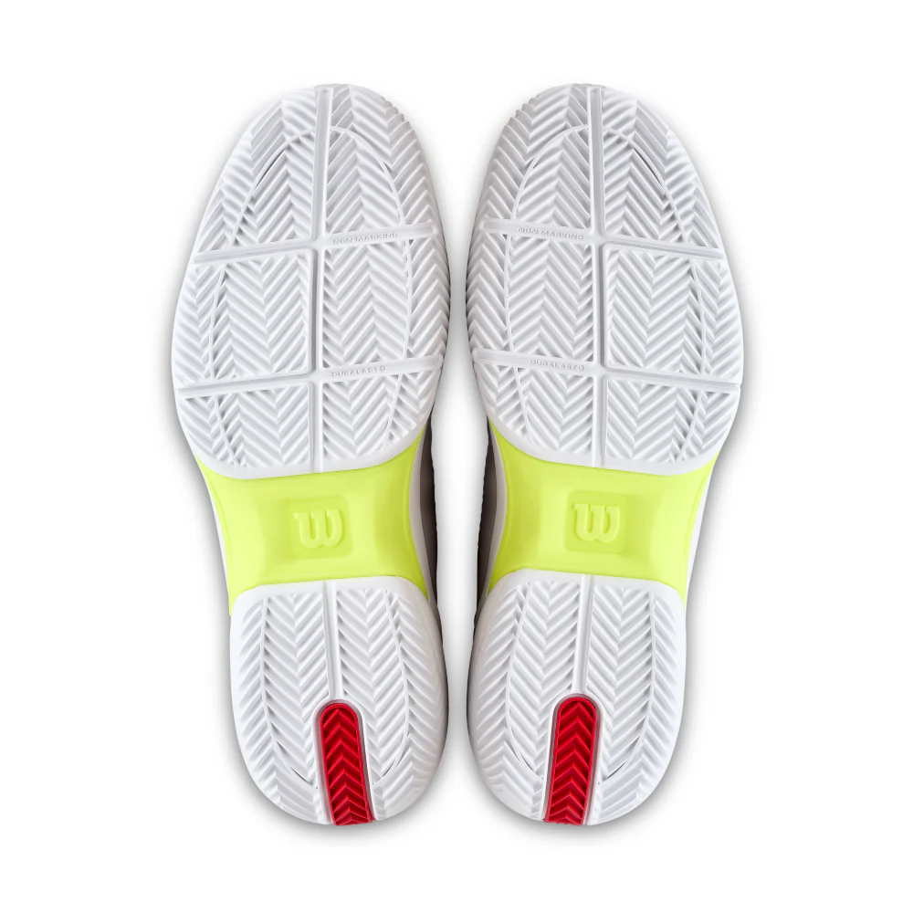 Wilson Rush Lite 5 Men's Tennis Shoe - White/Black/Infrared - 2026 - Image 5
