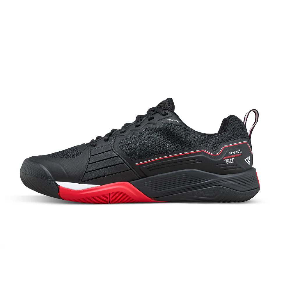 Wilson Rush Pro 4.5 Men's Tennis Shoe - Black/Infrared/White - Image 2