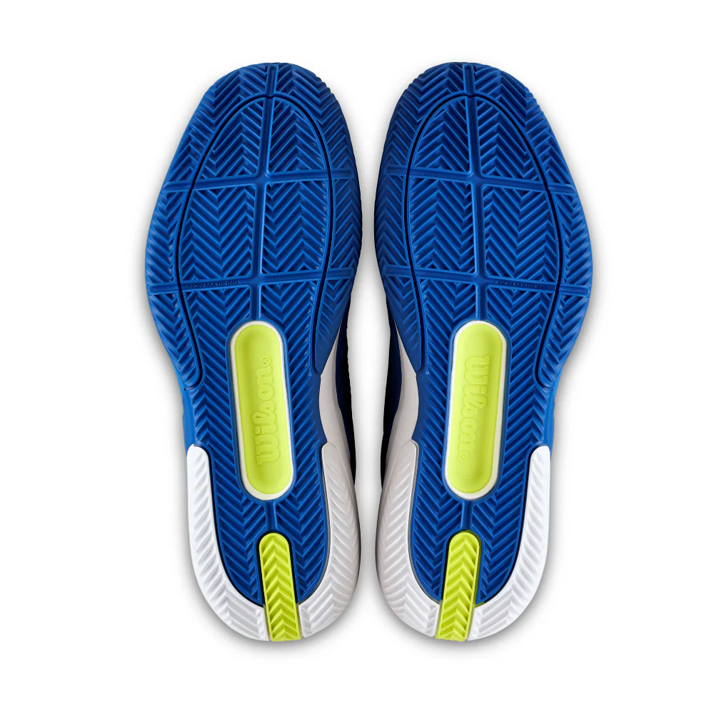 Wilson Rush Pro 5 Men's Tennis Shoe - Deja Vu Blue/White/Black - 2026 - Image 4