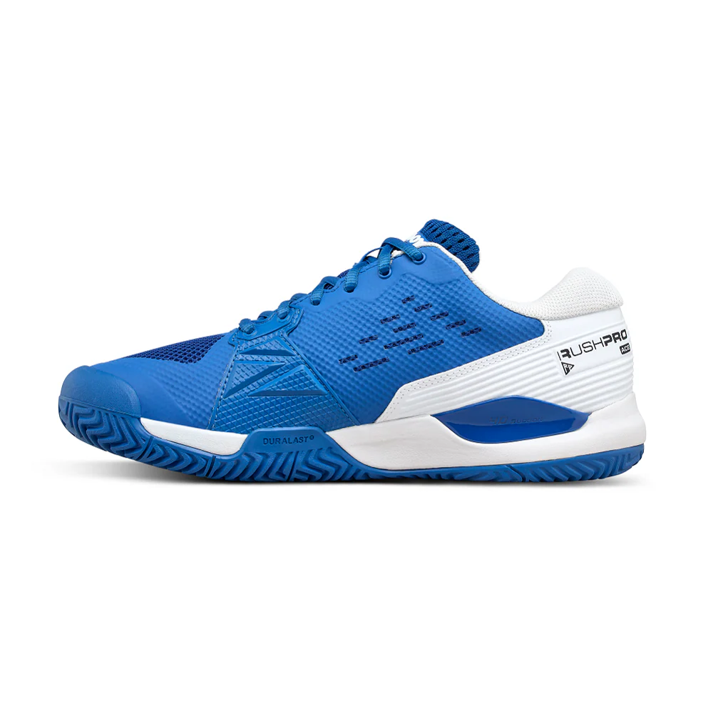 Wilson Rush Pro Ace Tennis Shoe - Deja Vu Blue/White/Black - Image 2