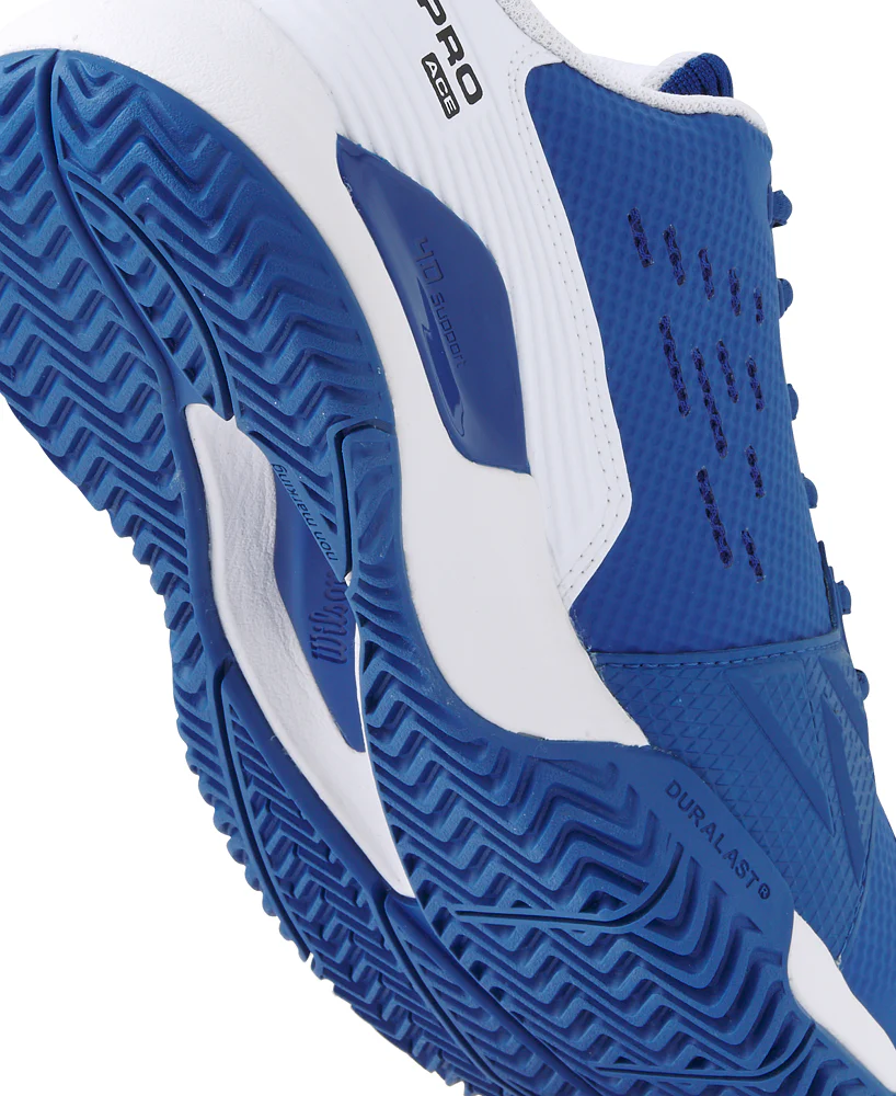 Wilson Rush Pro Ace Tennis Shoe - Deja Vu Blue/White/Black - Image 5