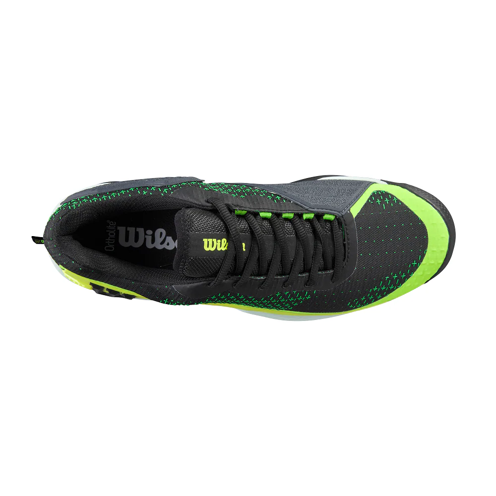 Wilson Rush Pro Extra Duty Tennis Shoe - Black/Yellow - Image 3