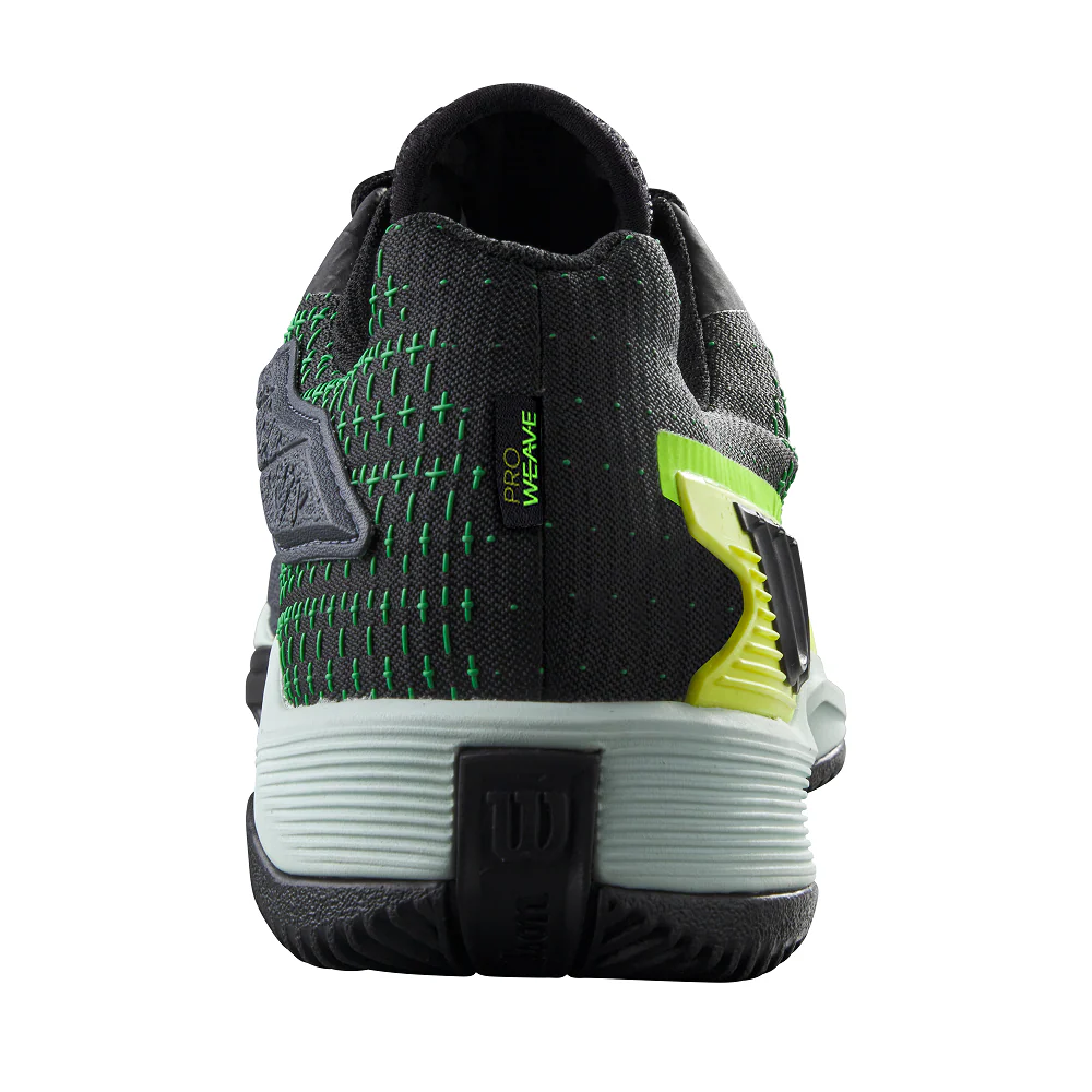 Wilson Rush Pro Extra Duty Tennis Shoe - Black/Yellow - Image 4