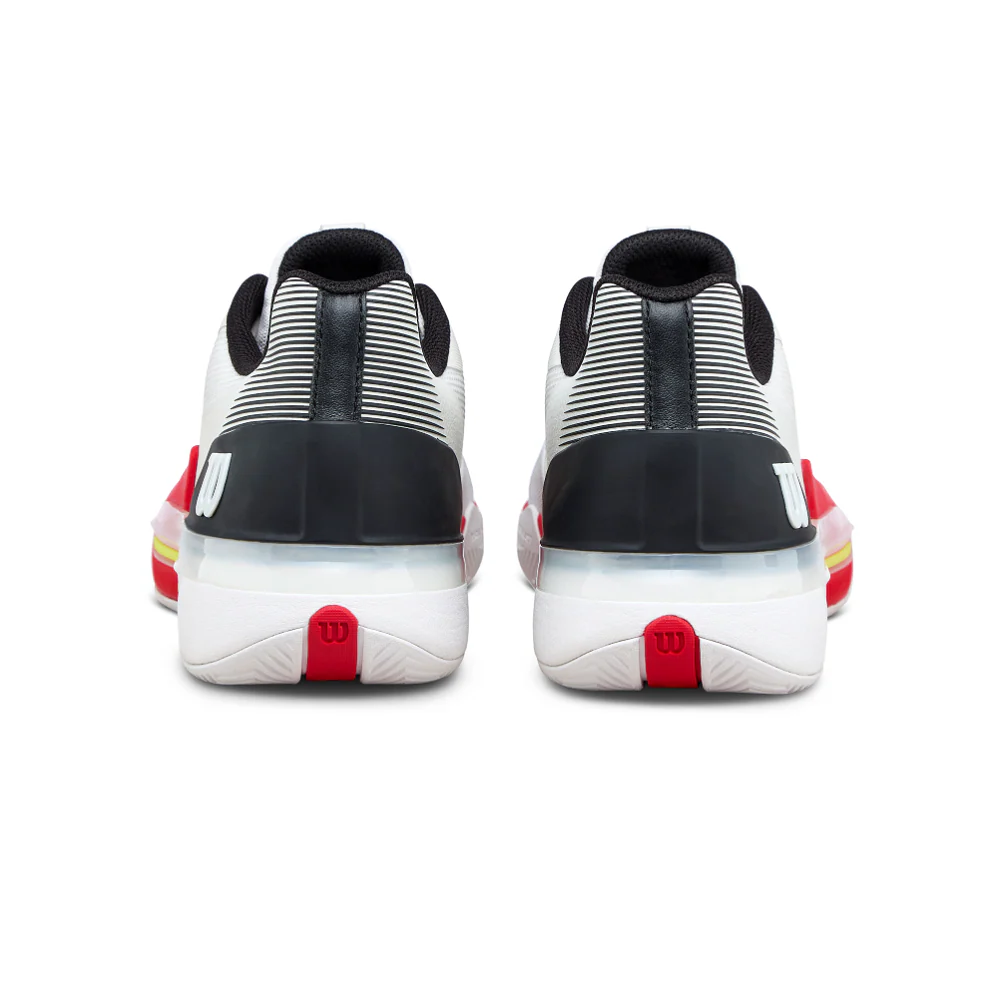 Wilson Rush Tour 5 Men's Tennis Shoe - White/Black/Infrared - 2026 - Image 5