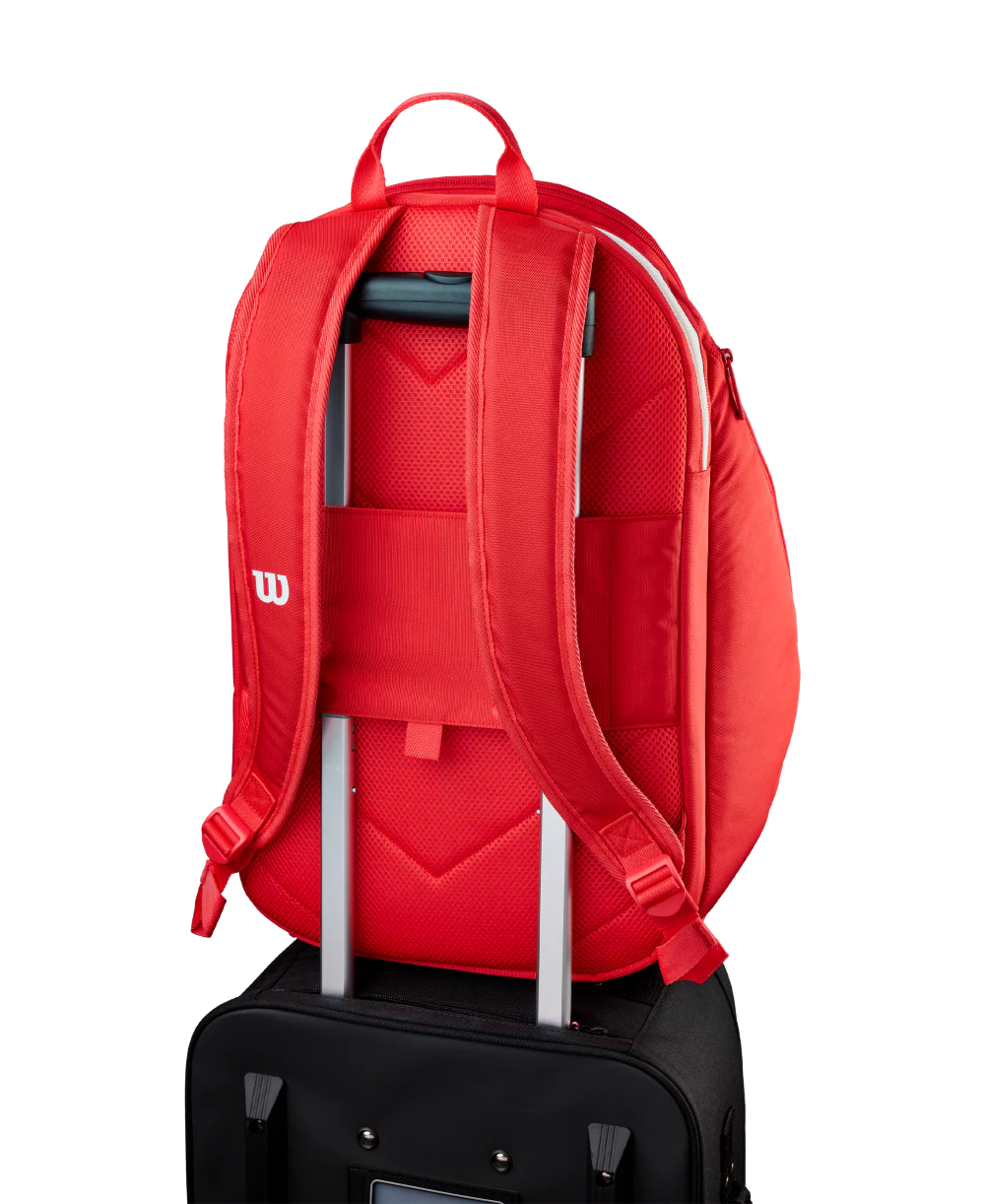 Wilson Super Tour Padel Backpack - Red - 2026 - Image 4