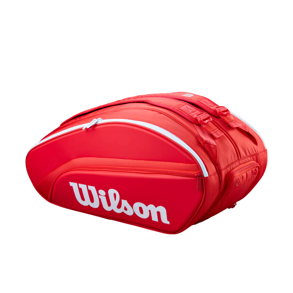Wilson Super Tour Padel Bag - Red - 2026 - Image 2