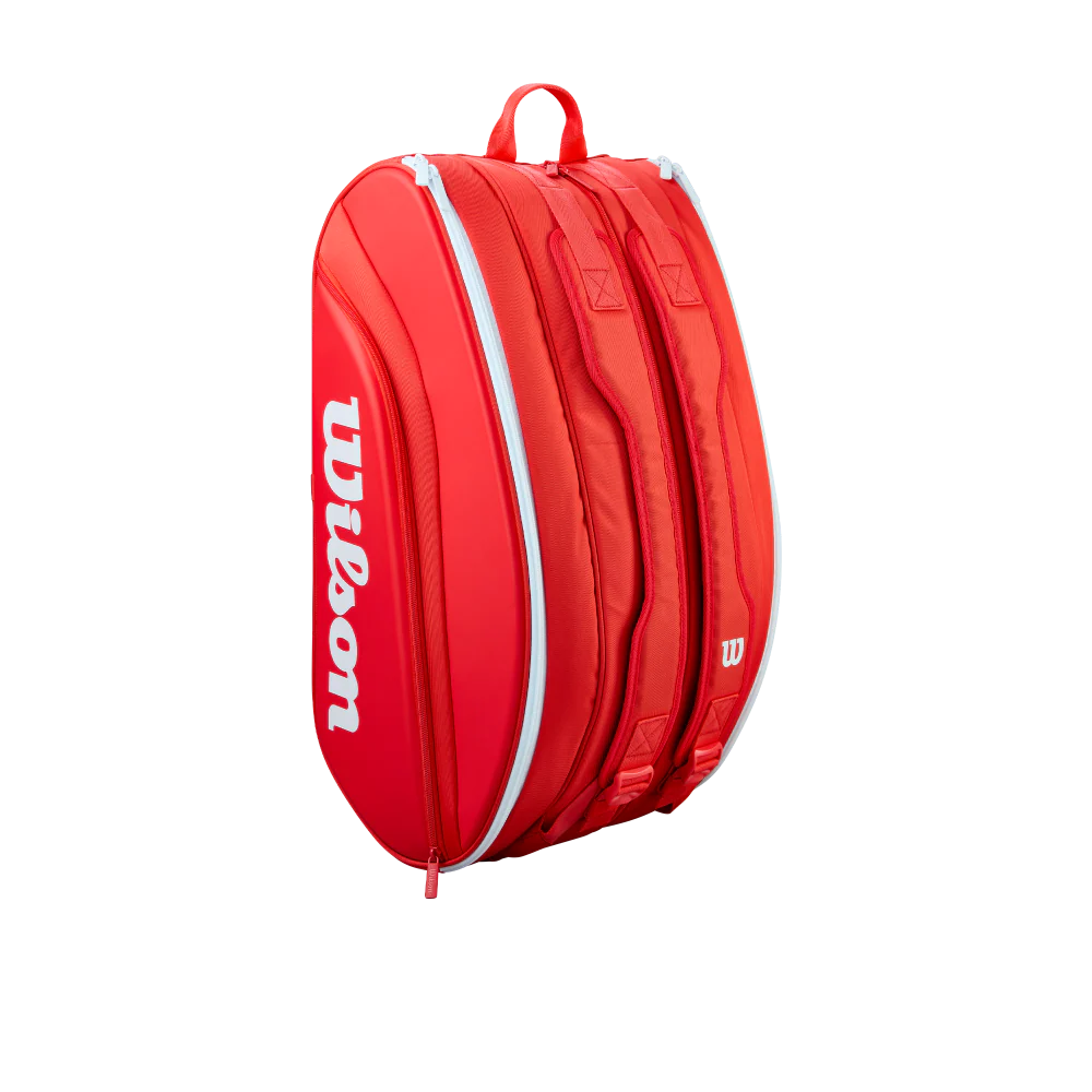 Wilson Super Tour Padel Bag - Red - 2026 - Image 3