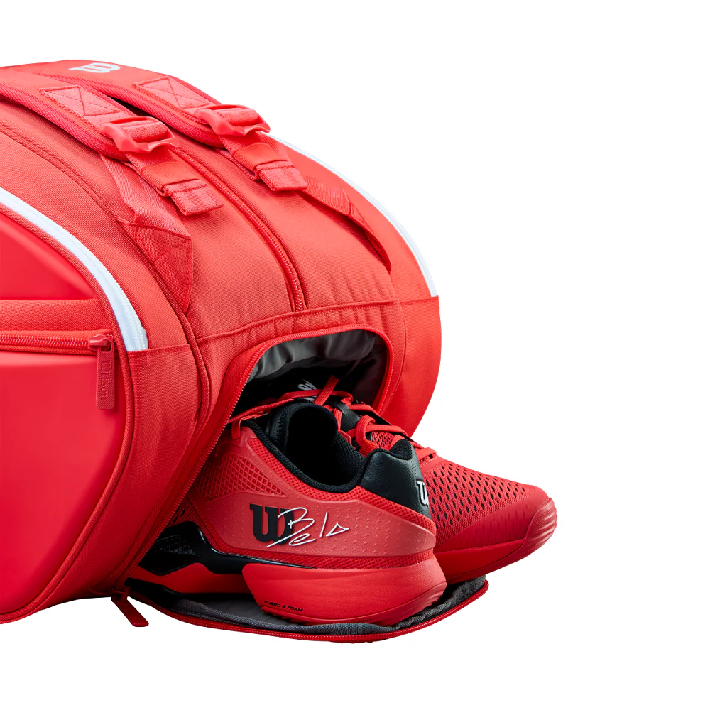 Wilson Super Tour Padel Bag - Red - 2026 - Image 6