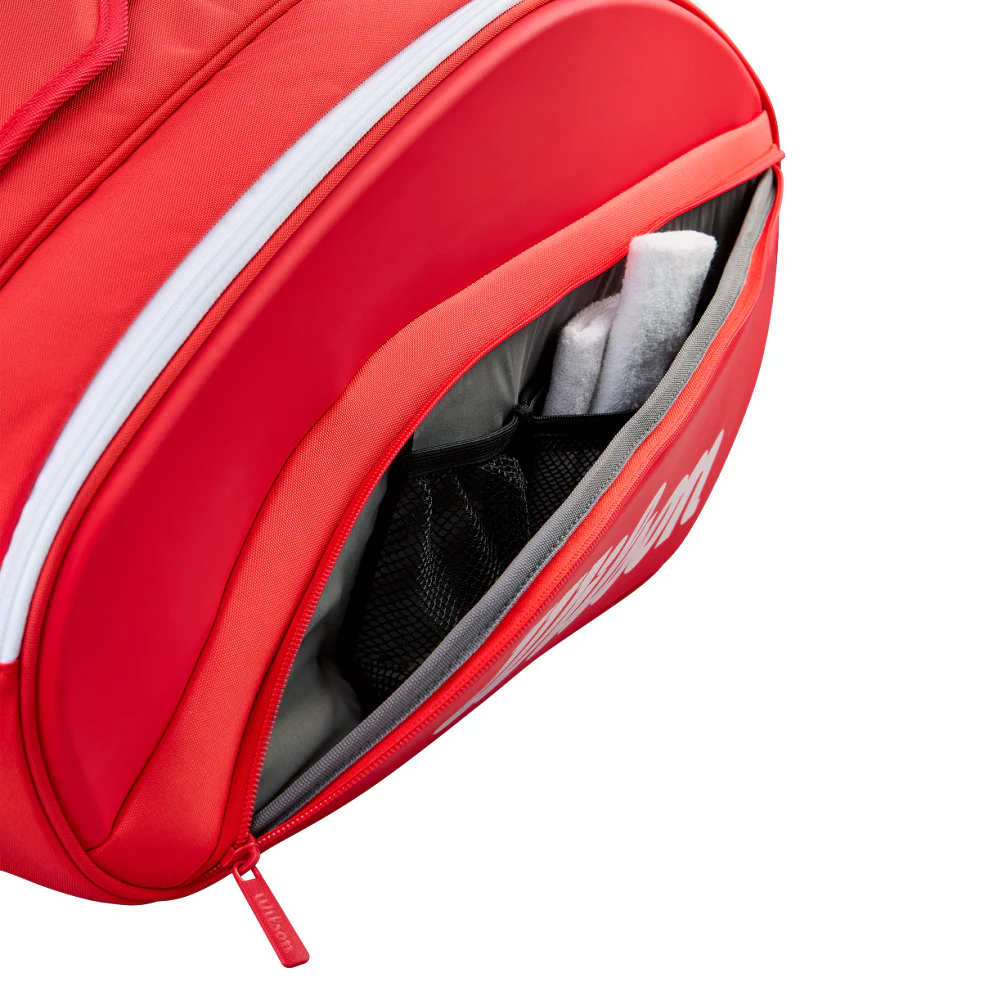 Wilson Super Tour Padel Bag - Red - 2026 - Image 7