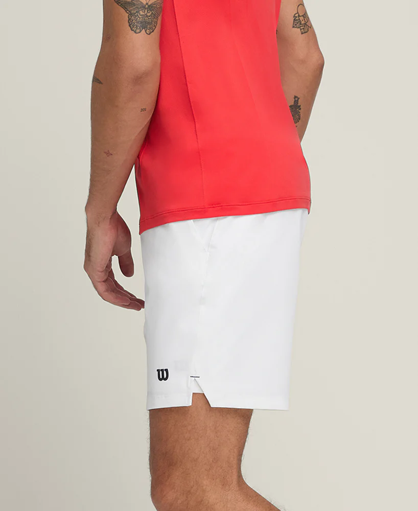 Wilson Team Tournament 7" Shorts - Bright White - Image 4