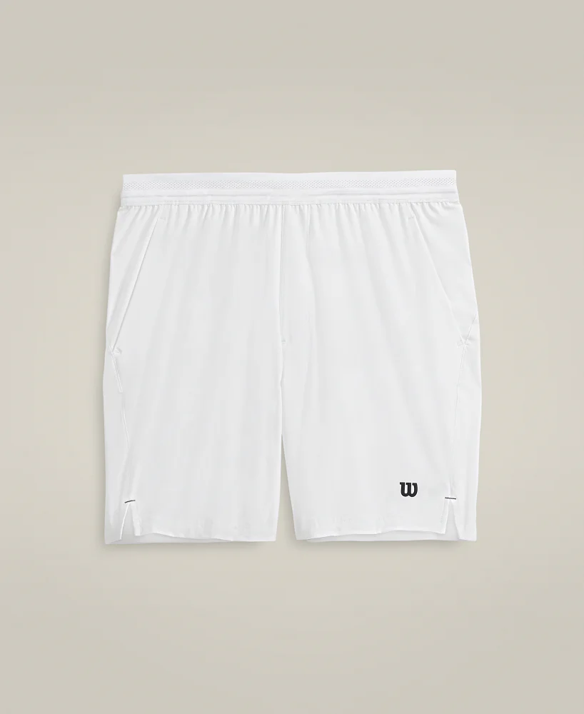 Wilson Team Tournament 7" Shorts - Bright White - Image 5