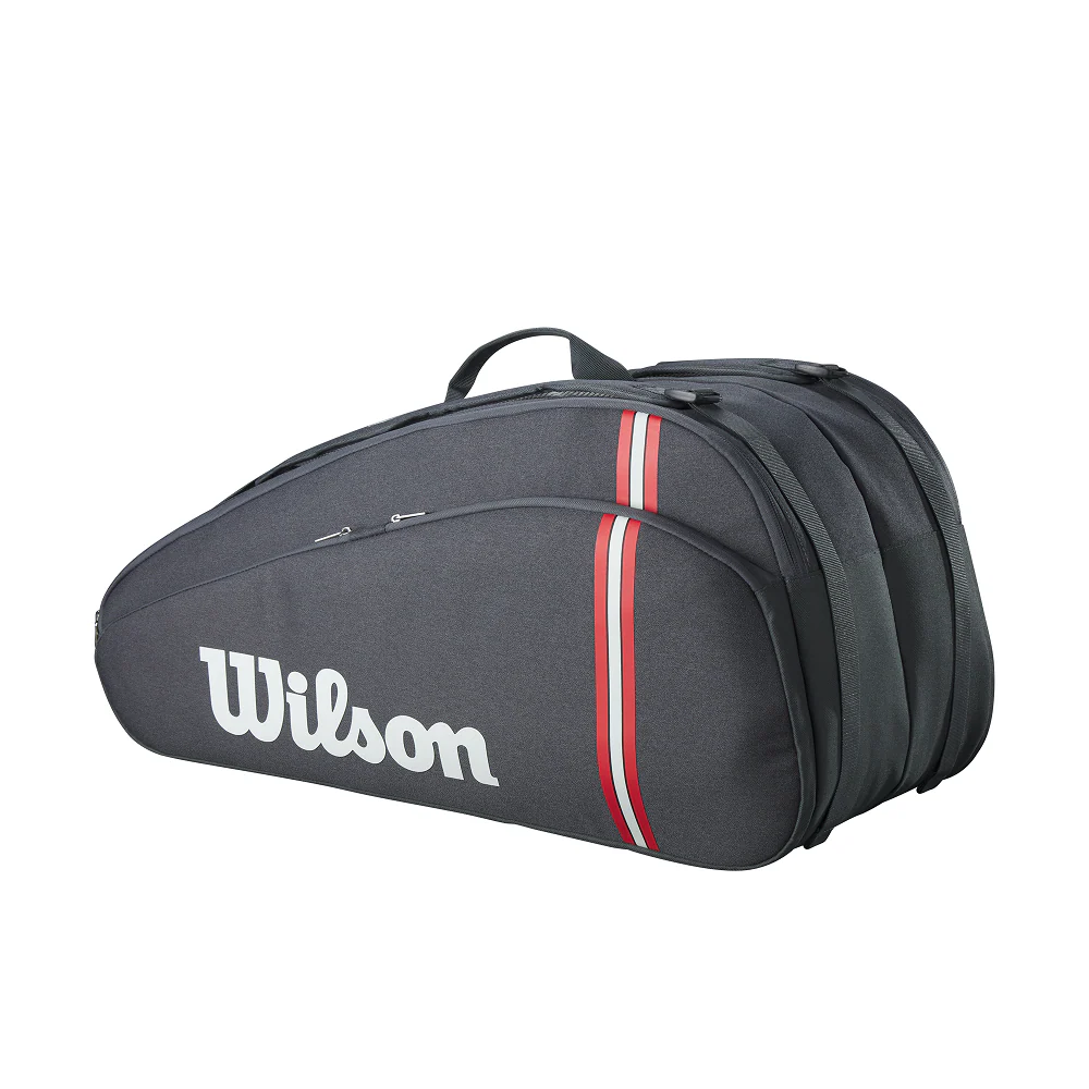 Wilson Tour 12 Tennis Racket Bag - 2025 - Black - Image 2