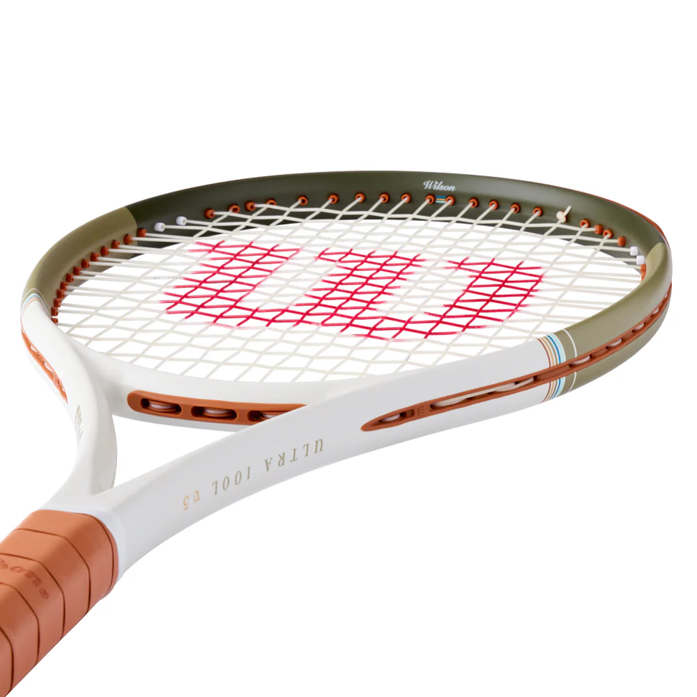 Wilson Ultra 100L V5 Desert Tennis Racket - Frame Only - Roland Garros - 2026 - Image 3